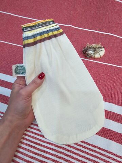 Турецкая кесе для пилинга тела. Турция (черный)