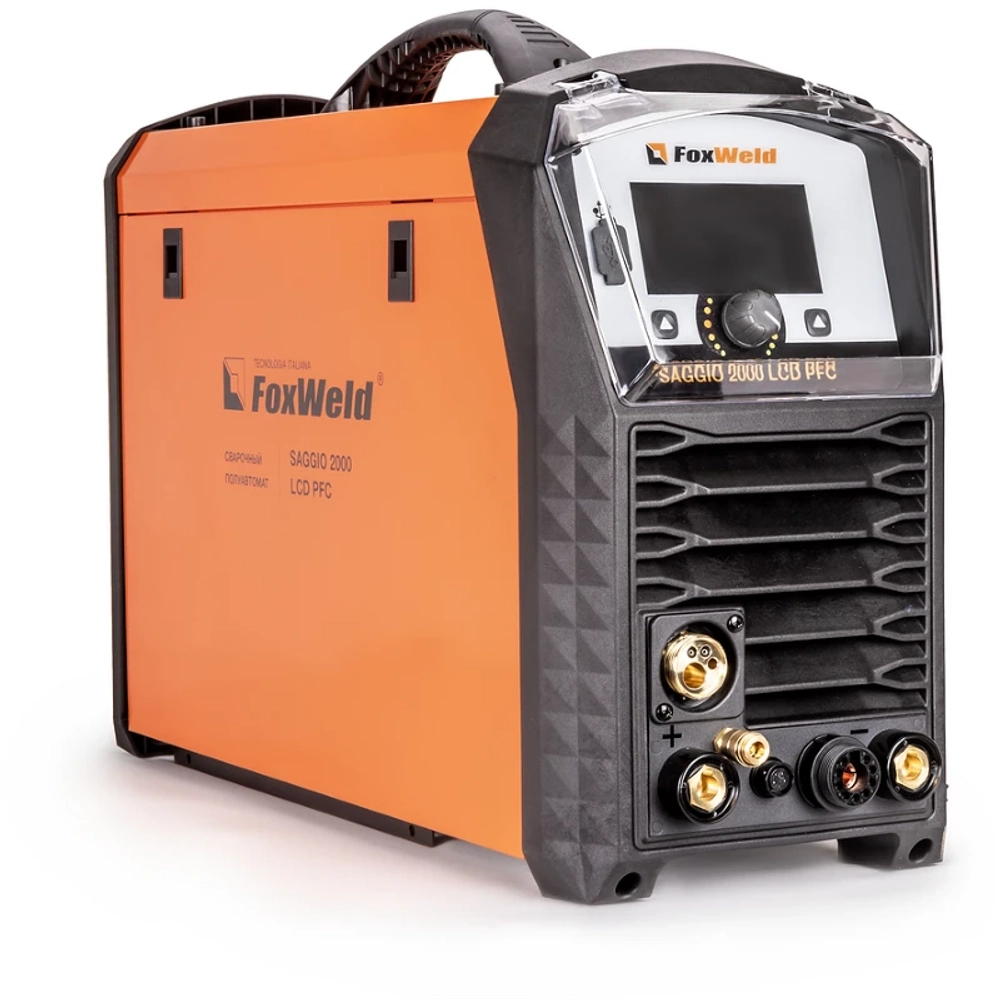 FoxWeld SAGGIO 2000 LCD PFC (5в1) сварочный полуавтомат 9312