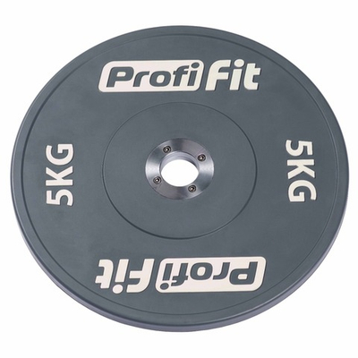 Диск профессиональный обрезиненный HARD цветной D51 мм PROFI-FIT 5 кг