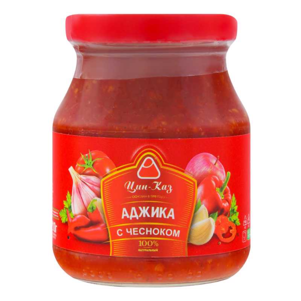 Соус Аджика с чесноком Цин-Каз 210 гр