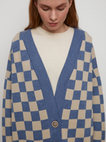 Кардиган Chess Blue