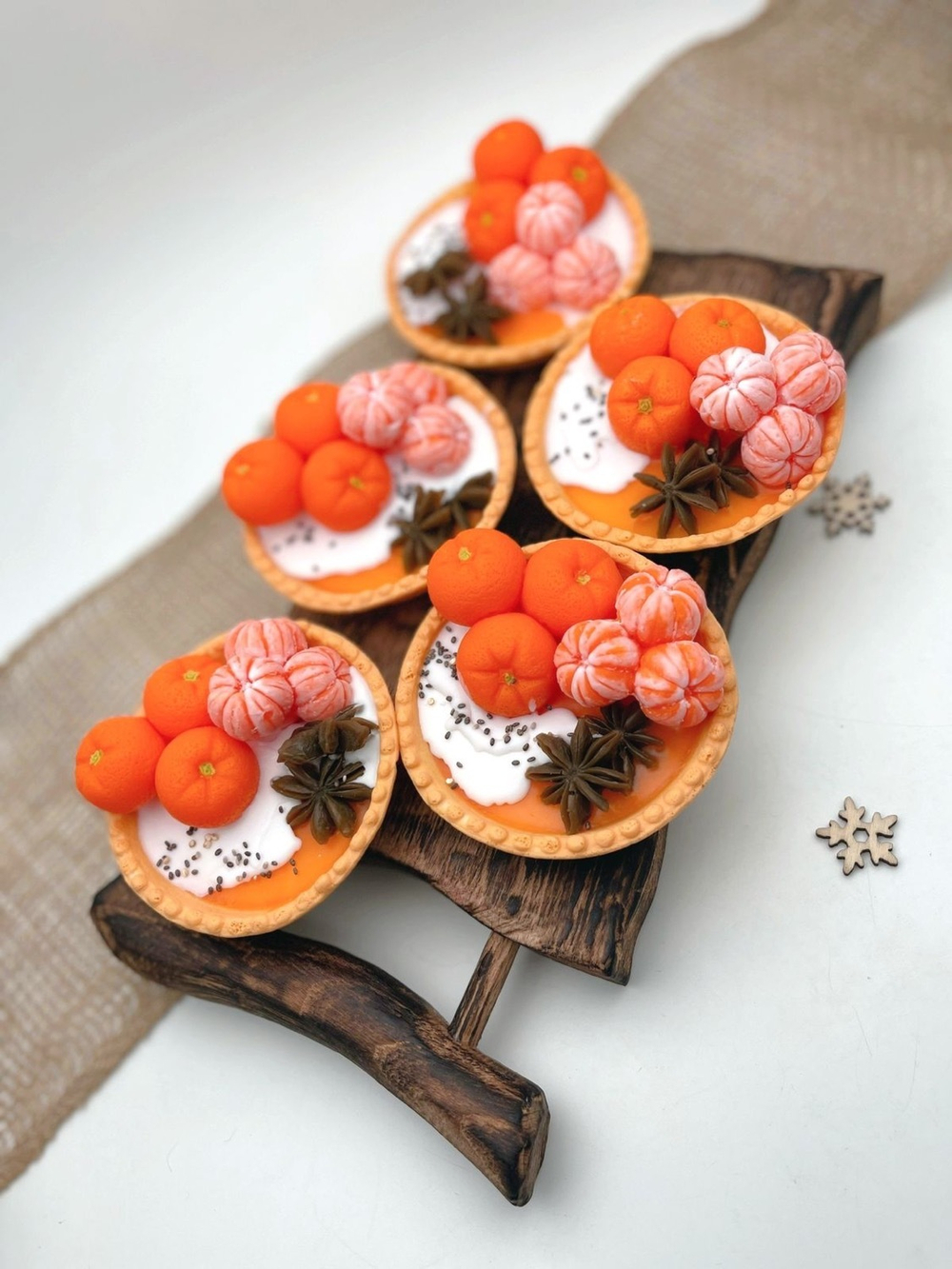 Подарок на НГ мыло Танжерины