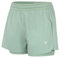 Шорты для девочки теннисные Tecnifibre Team Stretch Junior - sage