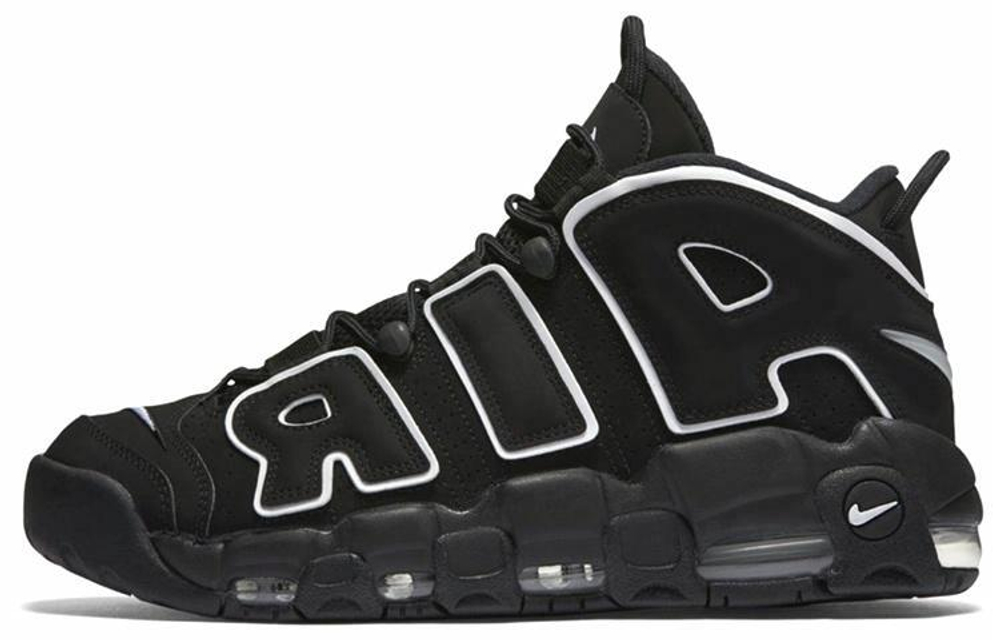Кроссовки Nike Air More Uptempo Black White