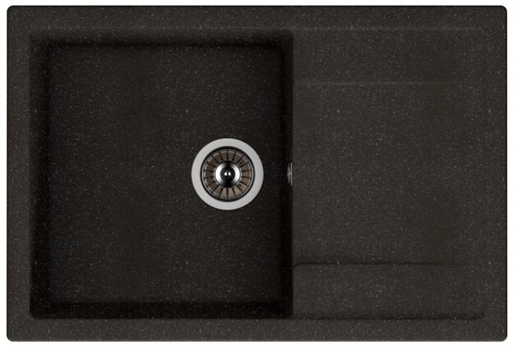 Мойка для кухни GAMMA STONE GS-14 (черный)
