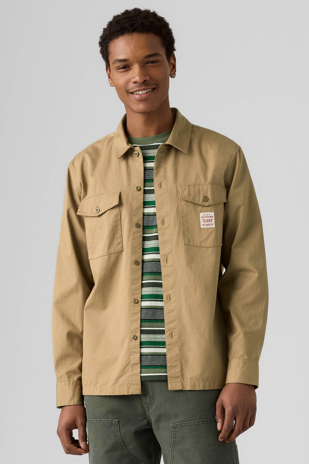 Рубашка мужская LEVI'S LS WORKER - WW