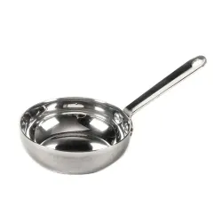 Соусник кокотница 120 мл d8 см h2,5 см круглый с ручкой нерж. P.L. Proff Cuisine
