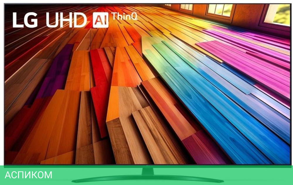 Телевизор LED LG 55" 55UT81006LA.ARUG