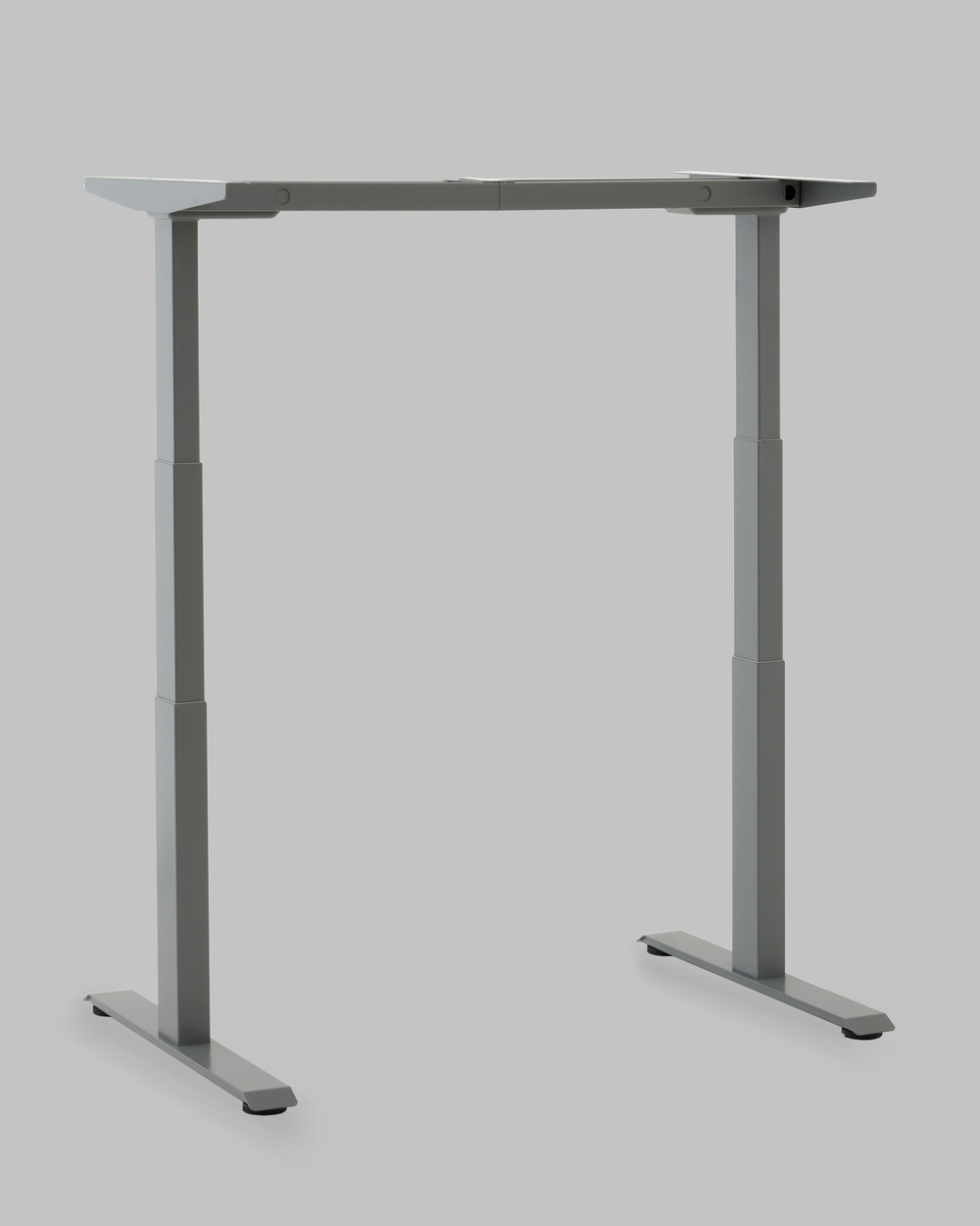 Подстолье для стола с электроприводом и регулировкой высоты, 2 мотора, память 4 уровня высоты, серый