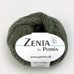 Пряжа для вязания Zenta 883332, 50% шерсть, 30% шелк, 20% нейлон (50г 180м Дания)
