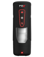 Автоматический мастурбатор с функцией нагрева Milk Me Hotter (Цвет: черный)