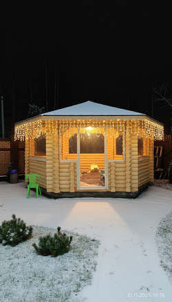 Гирлянда уличная Бахрома 330 LED 5 метров влагозащищённая IP68