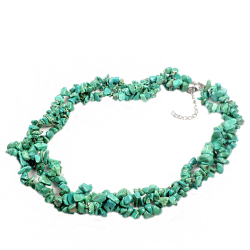 Бусы "Галактика" бирюза асс.