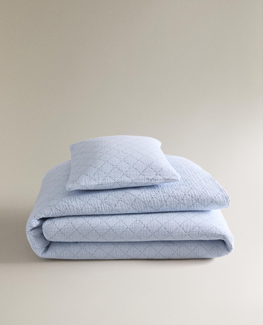 Zara Home покрывало детское из хлопка, синий · 0612/006