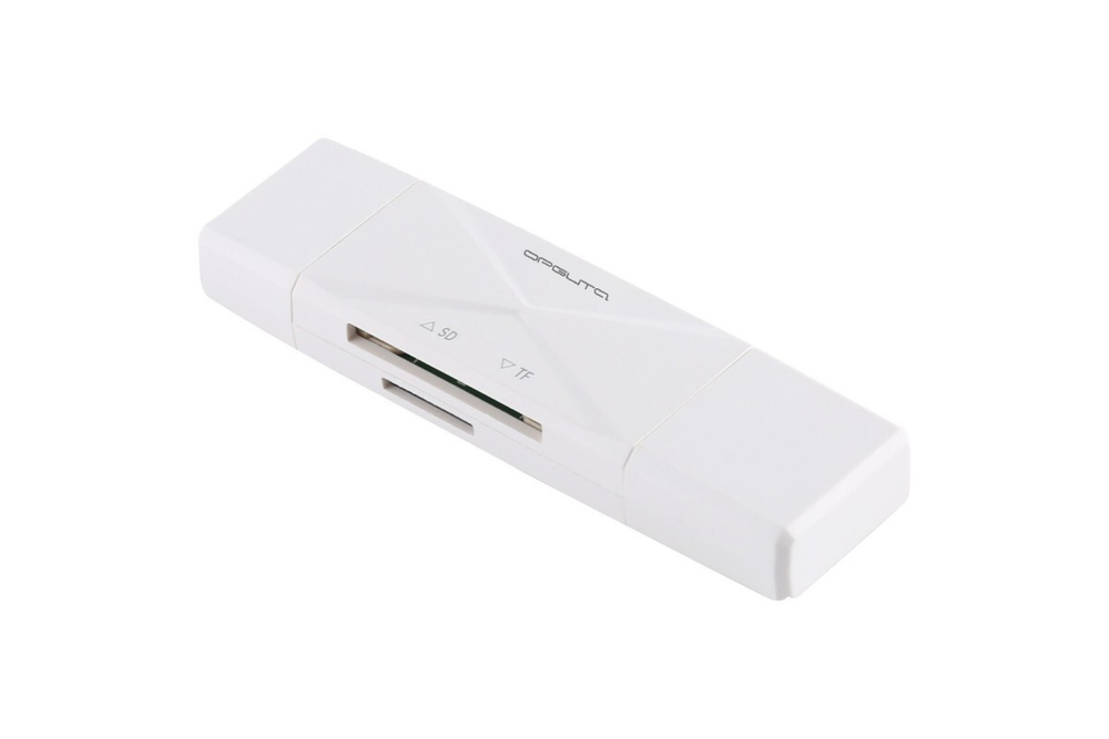 Картридер SD/MMC+Micro SD+MS+M2+ OTG microUSB TypeC