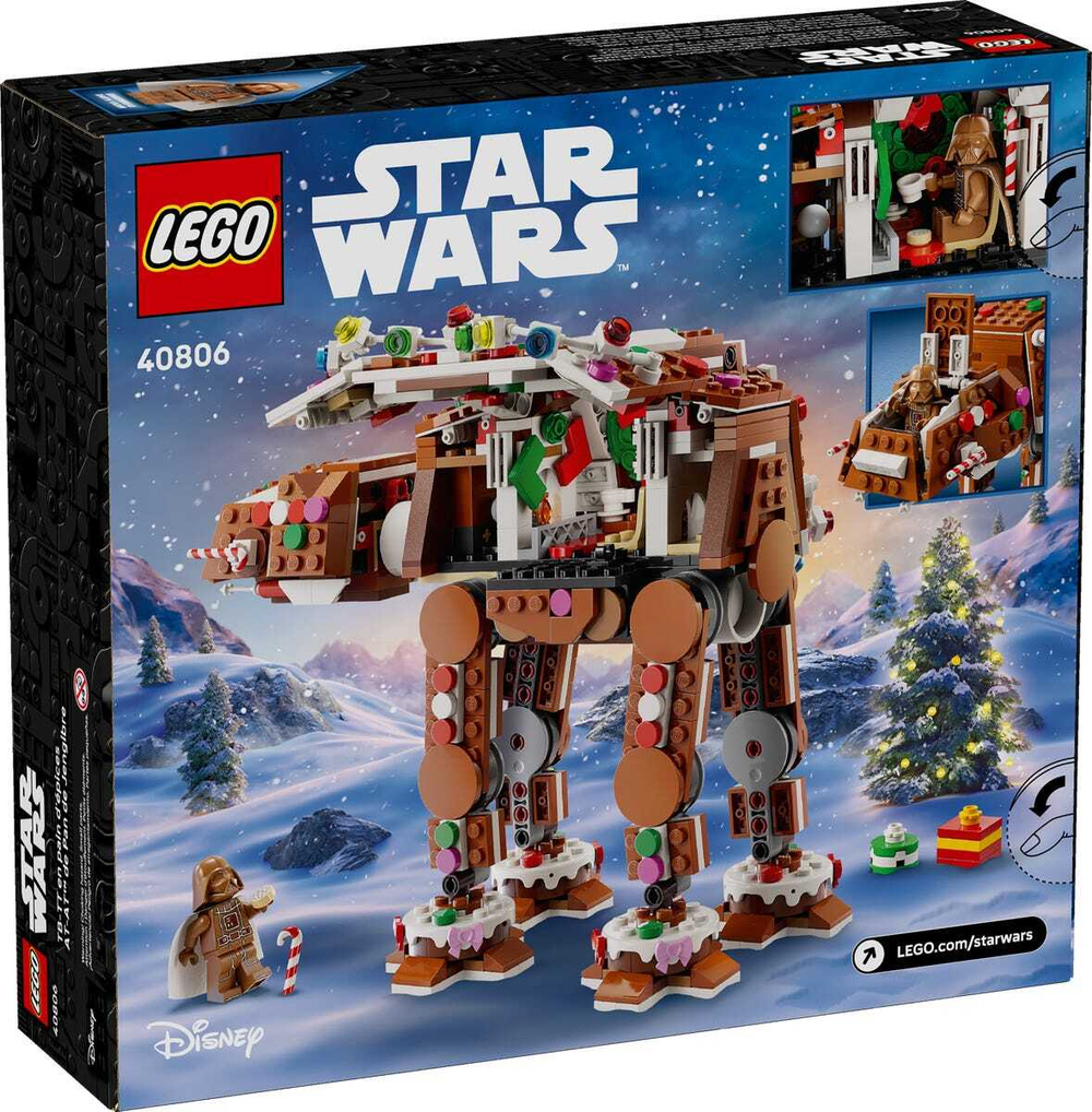 Конструктор LEGO Star Wars 40806 Gingerbread AT-AT Walker
