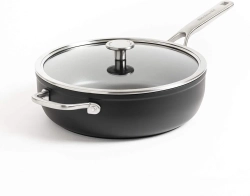 KitchenAid Сковорода из кованого закаленного алюминия 28см с крышкой