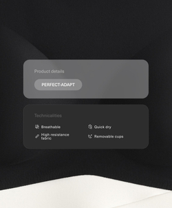 Oysho Топ-майка Perfect-Adapt, черный