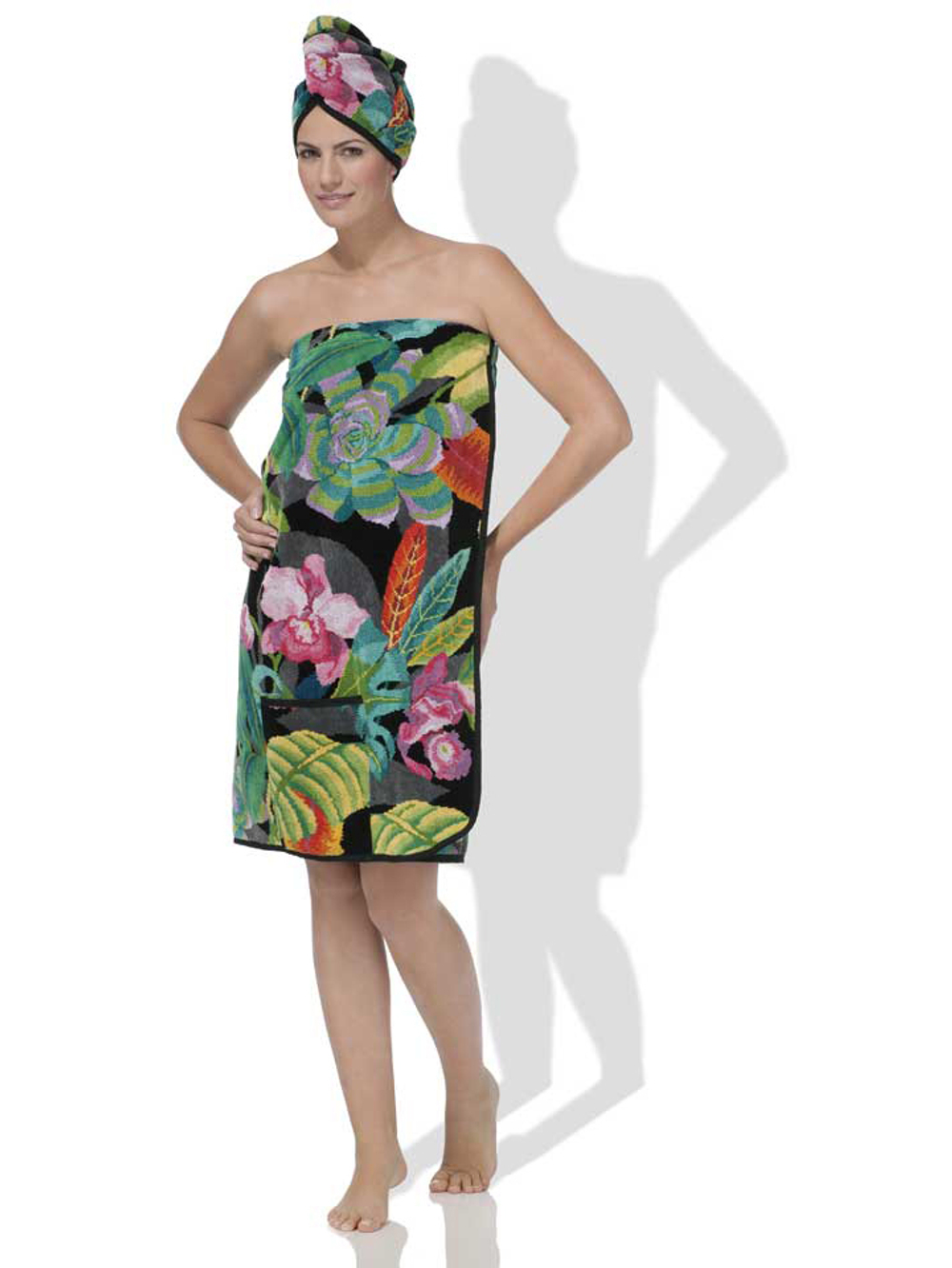 Элитное полотенце для волос шенилловое Rainforest от Feiler Германия