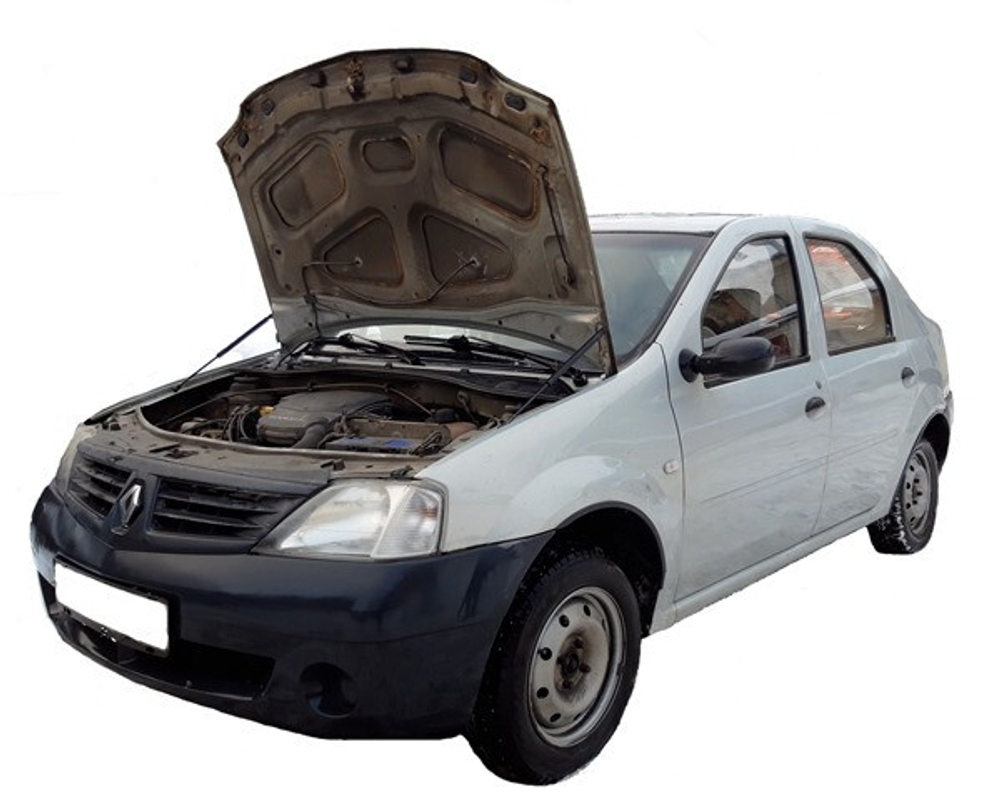 Амортизатор (упор) капота на Renault Logan 16-01(с 2004 по 2014 гв.)Autoinnovation