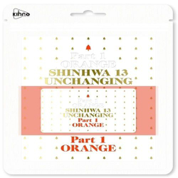 Альбом SHINHWA - UNCHANGING PART 1 ORANGE 13th Album KIHNO Card