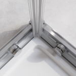 Душевой уголок Cezares RELAX-304-AH-2-120/90-C-CR, 120х90х200, профиль хром, стекло прозрачное