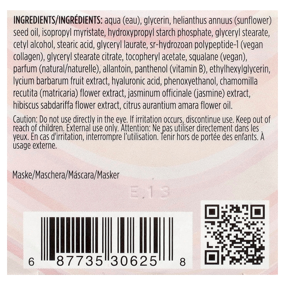 Pacifica, Vegan Collagen, разглаживающая маска с коллагеном, 75 мл (2,5 жидк. унции)