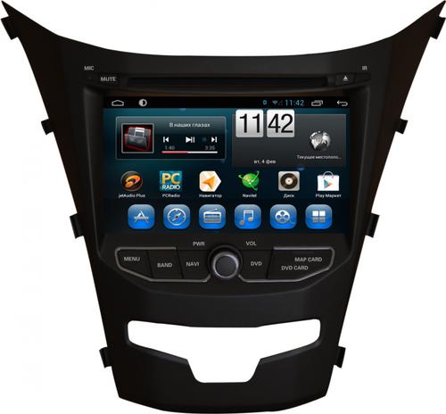 Магнитола для SsangYong Actyon II 2013-2021 - Kuberg KR-7082-S10 Android 10, Быстрая, SIM-слот