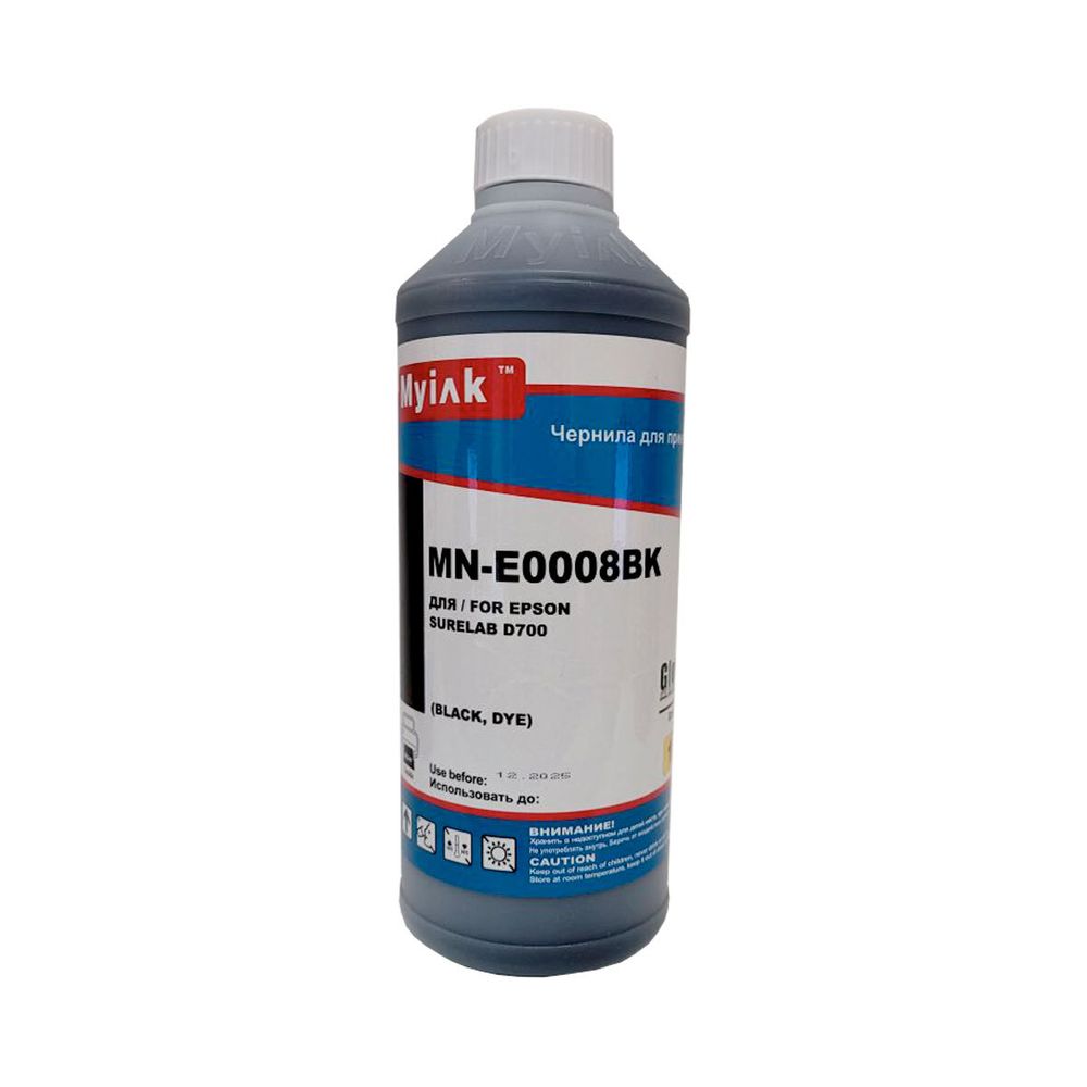 Чернила для EPSON (T7821) Surelab D700 (1л, black, Dye)  E0008BK MyInk