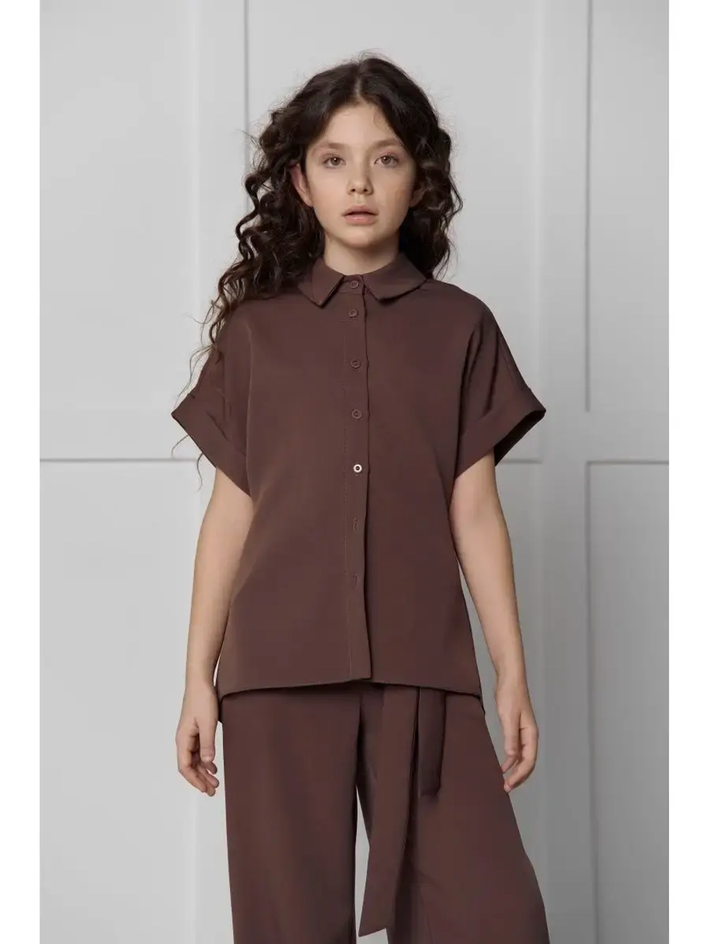 Костюм с брюками палаццо