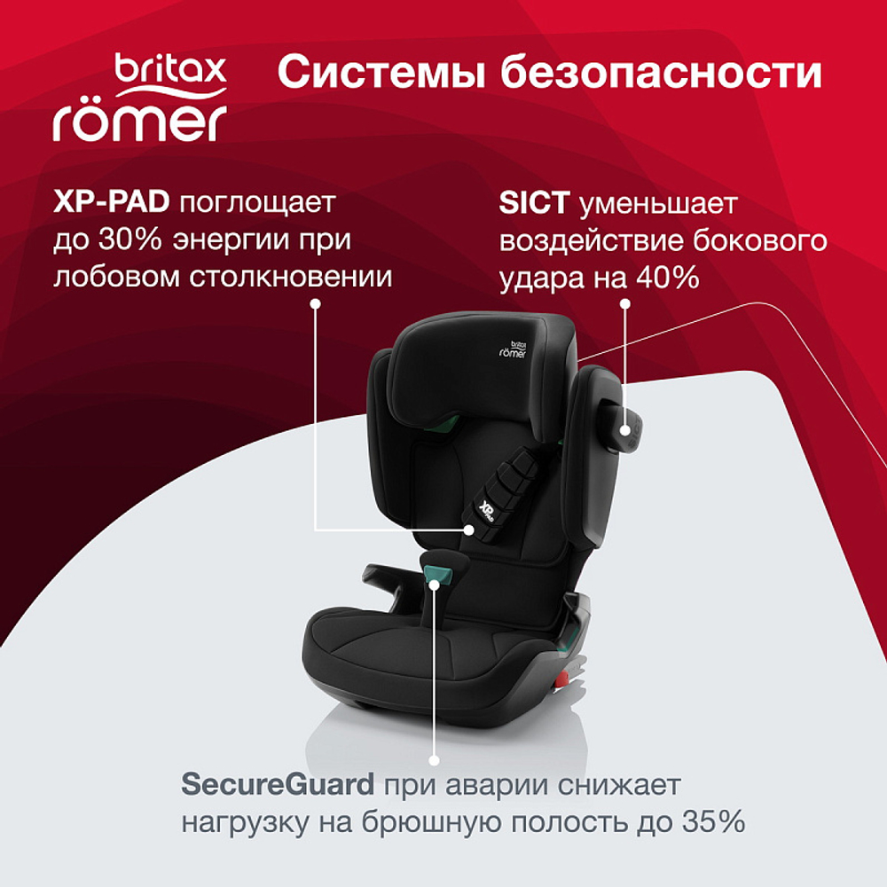 Автокресло Britax Roemer Kidfix i-SIZE Cosmos Black