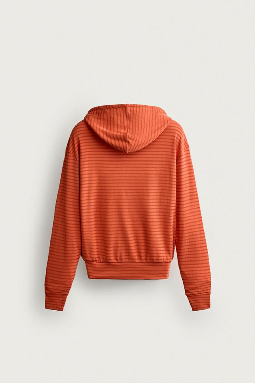 ZARA ХУДИ В ПОЛОСКУ, ОРАНЖЕВЫЙ