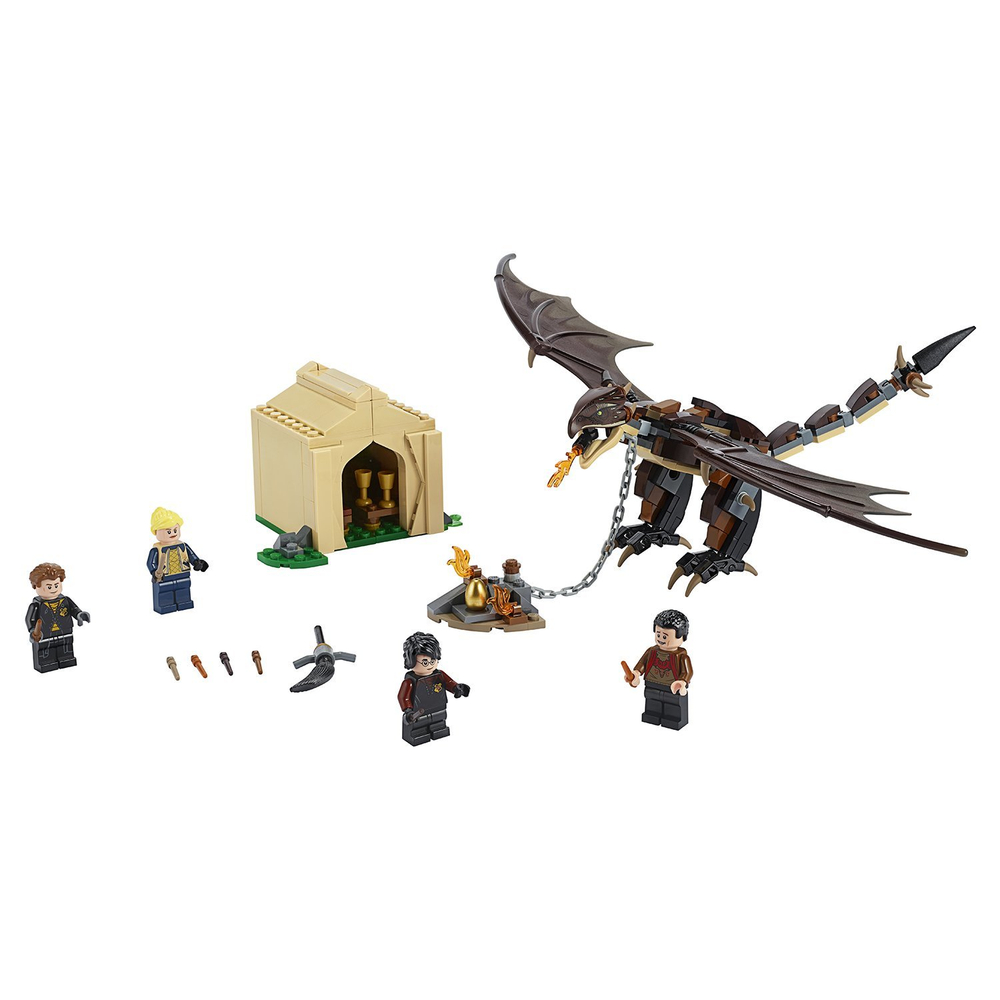 LEGO Harry Potter: Турнир трёх волшебников венгерская хвосторога 75946 — Hungarian Horntail Triwizard Challenge — Лего Гарри Поттер