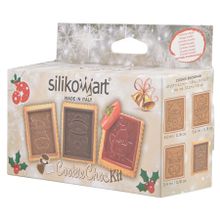 Silikomart Набор для приготовления печенья Snowman Slim