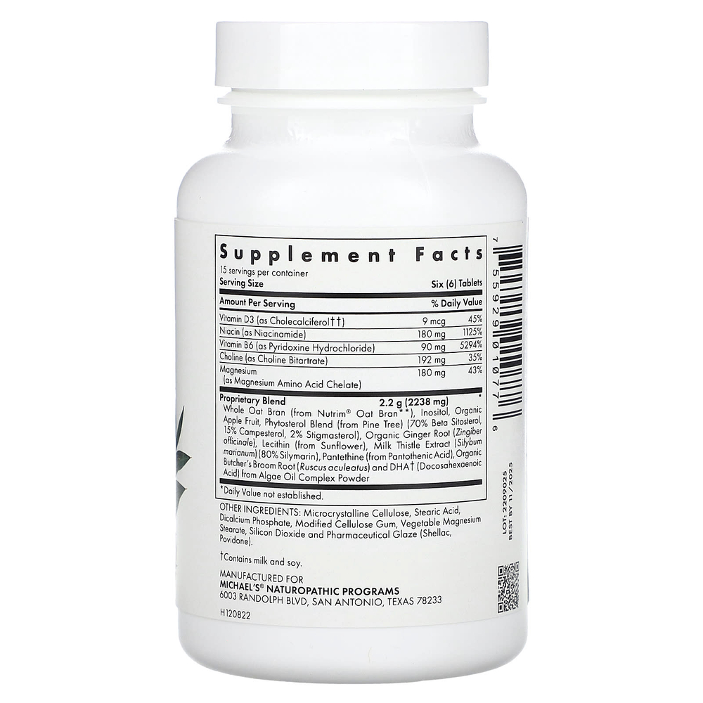 Michael's Health, Факторы метаболизма холестерина, 90 таблеток
