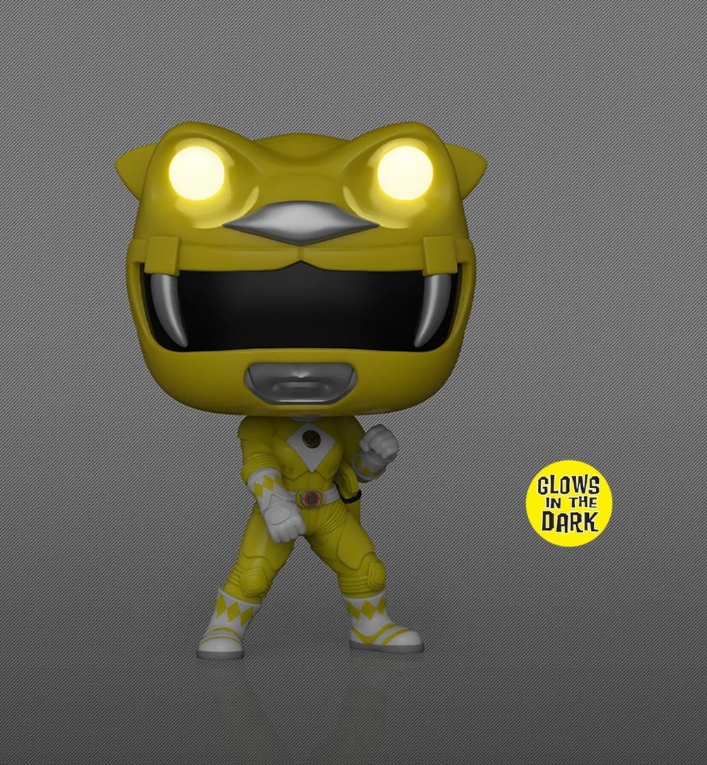 Фигурка Funko POP! Movies Power Rangers Movie Yellow Ranger (светится в темноте)
