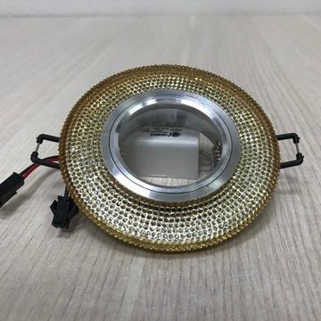 Точечный светодиодный светильник S290 BK хром/агат MR16+3W Ambrella