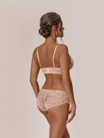 Бюстгальтер балконет push-up EVI бежевый