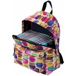 Рюкзак BRAUBERG, универсальный, сити-формат, разноцветный, Сладости, 20 литров, 41х32х14 см, 225370