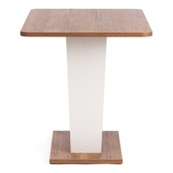 Стол обеденный TIBI нераздвижной ЛДСП, 68,6 х 110 х 75 см, Дуб Канзас/Пепел