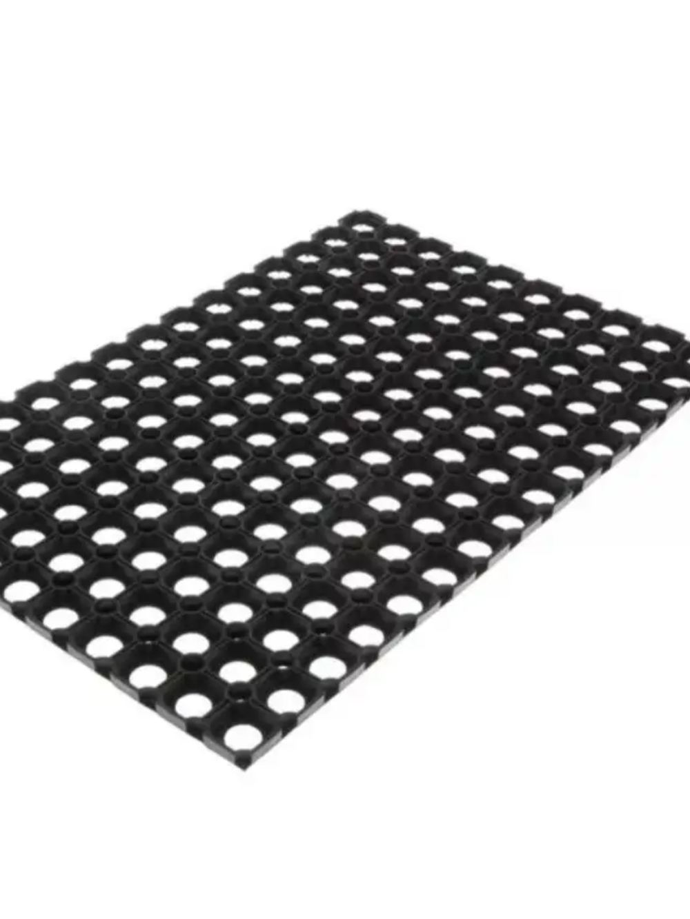 Коврик резиновый ячеистый черный 12 мм