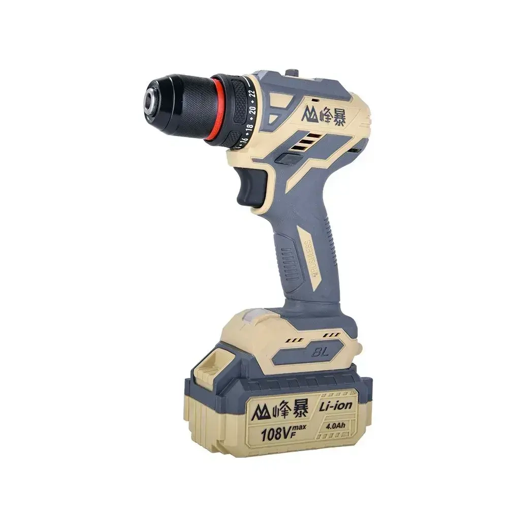 FengBao, аккумуляторная дрель-шуруповерт 1021С, 21В, 2х2.0А ч Li-Ion, в кейсе