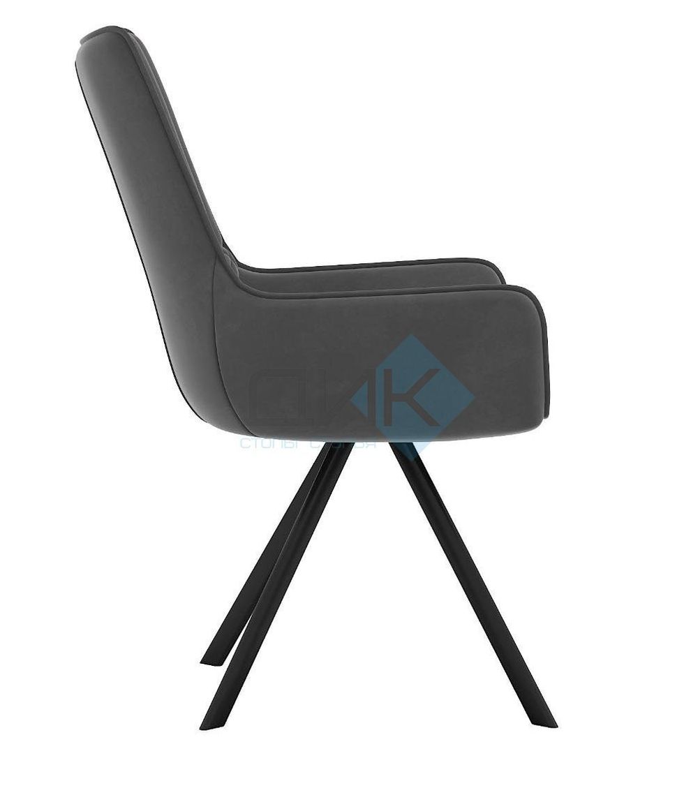 Стул DikLine 289 поворотный опоры чёрные