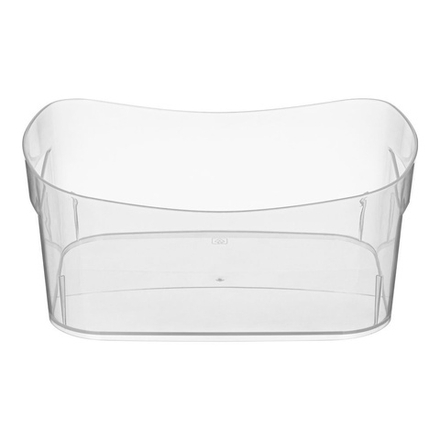 "Poplar" Корзина для хранения "Универсальная" 4,5л, 29х19х10,5см, цв.прозрачный