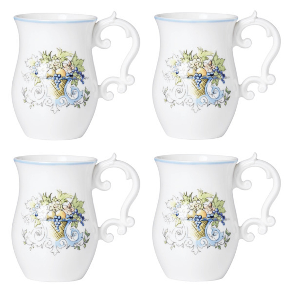 Набор кружек 4шт 0.443л Lenox Осень Студио