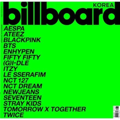 публикация BILLBOARD KPOP ARTIST - BIOGRAPHICAL DICTIONARY PHOTO BOOK