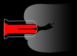 SplitDildo, Розовый