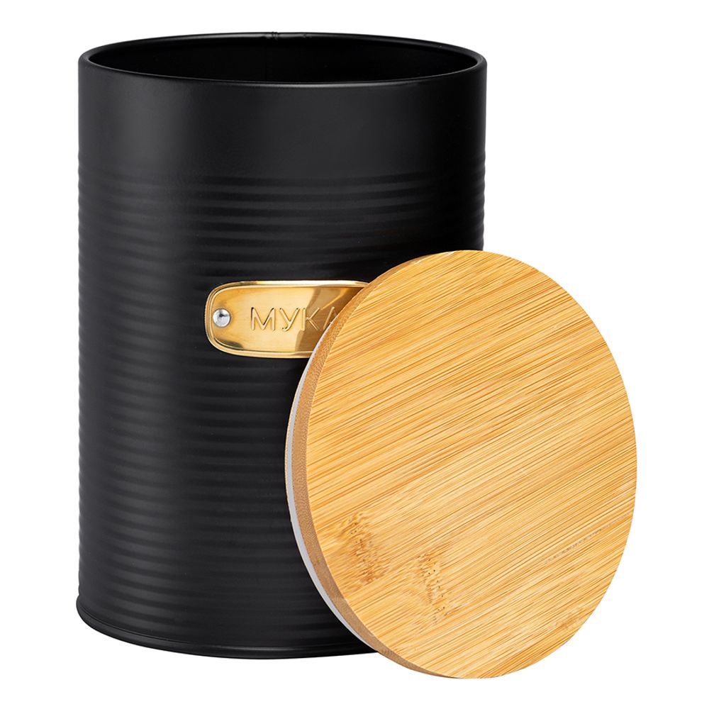 Банка для хранения муки Irmel, 2,5 л, графит