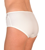 Трусы-макси из мягкой матовой микрофибры Passion (Размер: 50) (Цвет: молочный)