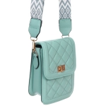 Сумка женская через плечо «Шанти», цвет мятный, 19*6,5*13*3,5см (лейбл Ultramarine)